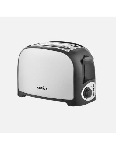 Tostador Pan Riaza 750w Negro/plata 7niv.tostado Apag.autom.2ranuras,descongelacion,recalentar.17x26x15cm