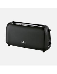 Tostador Pan Tormes 750w Negra 7niv.tostado 1ranura Apag.autom.descongelacion,recalentar.18,5x38,5x12,5cm
