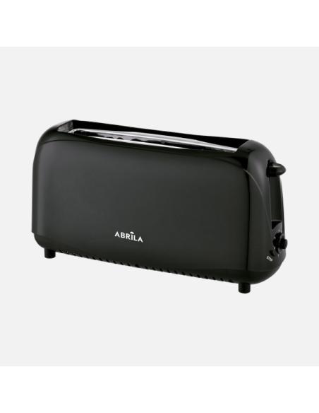 Tostador Pan Tormes 750w Negra 7niv.tostado 1ranura Apag.autom.descongelacion,recalentar.18,5x38,5x12,5cm