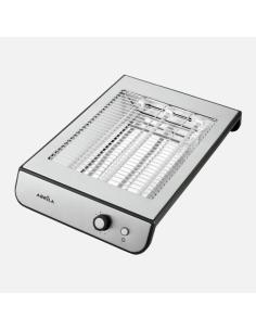 Tostador Horiz.serpis Neg/cr 900w 3tub.quarz.temp Band.recogemigas,ace.inoxid.6,5x35,5x21c