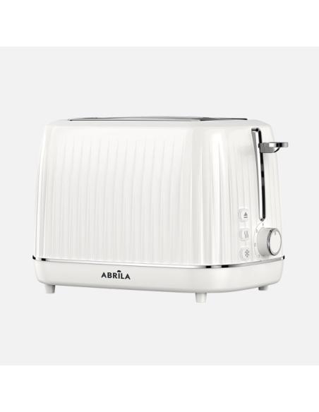 Tostador Pan Jacaranda 930w Blanco 7niv.tost.descongelac. Apagado Autom.2reban.2ranuras Recogemigas19,5x29x18cm