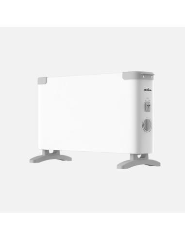 Convector Nectar 2000w Blanco 3pot.termost.reg.protec.sobrecalentamiento.asa,32x54x20cm
