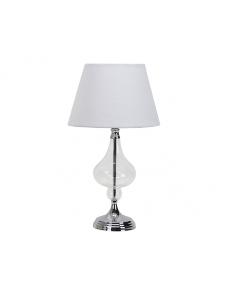 Sobremesa Kriberis 1xe27 Cromo 47x25x25 Cm