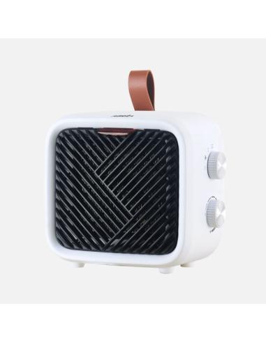Termovent.ceramico Drisana 1500w Blanco Termostato Reg 2pot 3fun Sist.seguridad Antivuelco 15x16,5x11,5cm
