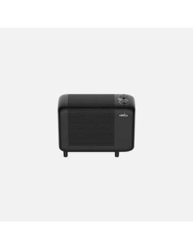 Radiador De Mica Pinsapo 600w Negro 2pot Antivuelco 29x38x16cm