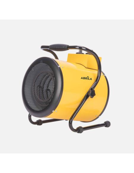 Termoventilador Industrial Acero Inoxidable Divity 5000w Amarillo 3pot 400v conex.trifasica Termostato Reg.seg.asa 40x32x32cm