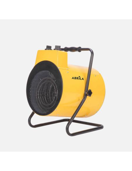 Termoventilador Industrial Acero Inoxidable Divity 9000w Amarillo 3pot 400v Conex.trifasica Termostato Reg.seg.asa 46x36x32,5cm