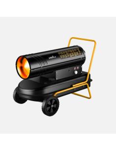Cañon Calefactor Gasoleo Alpine 30kw Negro/amarillo 33l Caudal720m3/h Proteccion Seg.control Temperatuta 59,5x80,5x48cm