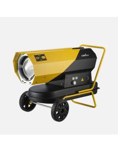Cañon Calefactor Gasoleo Dixon 30kw Negro/amarillo 19l Caudal 720m3/h Proteccion Seg.control Temperatura 58x96x41cm.