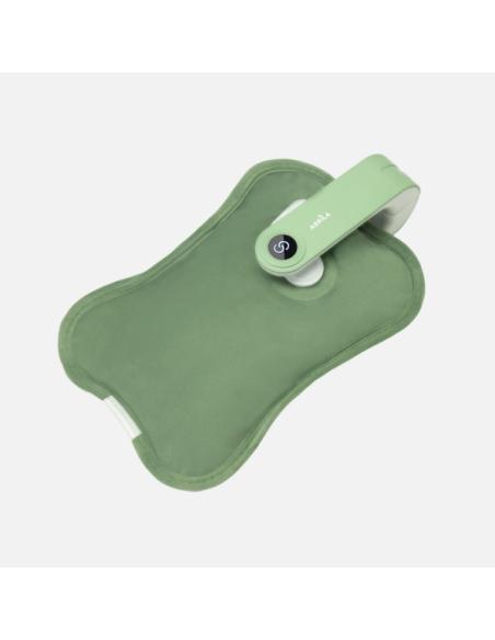 Bolsa De Agua Caliente Electrica Penelope 400w Verde Resitencia en Seco,cargador Incluido,termostato 7x27,5x18cm