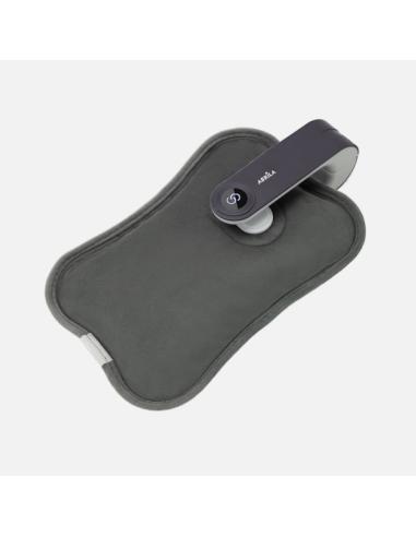 Bolsa De Agua Caliente Electrica Penelope 400w Gris Resistencia En Seco,cargador Incluido,termostato 7x27,5x18cm
