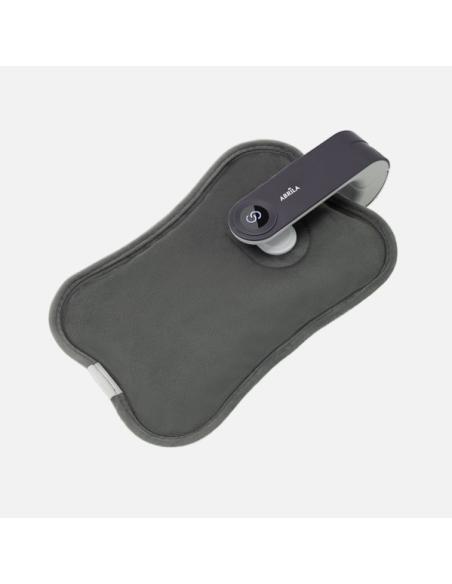 Bolsa De Agua Caliente Electrica Penelope 400w Gris Resistencia En Seco,cargador Incluido,termostato 7x27,5x18cm