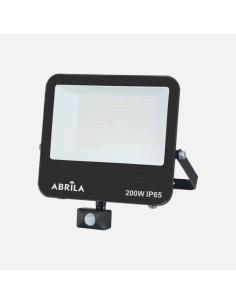 Proyector C/sensor Boiro 200w 6500k Negro 20000lm Led Smd Ip65 Orientable 32x29x6,5cm