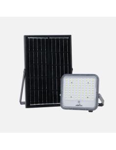 Proyector Ferrol 100w 6500k Gris 1400lm Ip65 Cable 2m C/mando (19x20x4,5)(30x20,5x1,7)cm