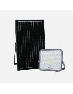 Proyector Ferrol 150w 6500k Gris 2080lm Ip65 Cable 2m C/mando (21,5x23x4,5)(39x30x1,7)cm