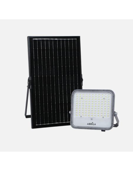 Proyector Ferrol 150w 6500k Gris 2080lm Ip65 Cable 2m C/mando (21,5x23x4,5)(39x30x1,7)cm