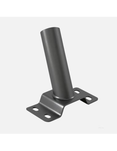 Soporte Pared Farola Gris 15X5,8X5,8cm