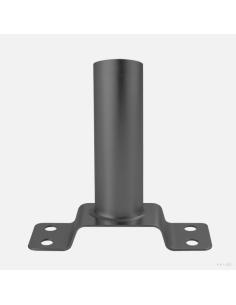 Soporte Pared Farola Gris 15X5,8X5,8cm 2