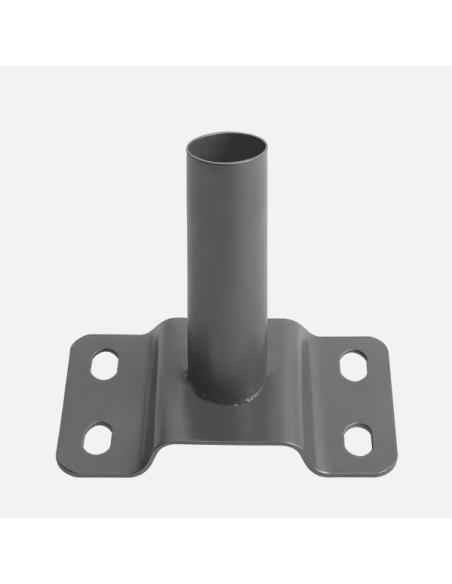 Soporte Pared Farola Gris 15X5,8X5,8cm