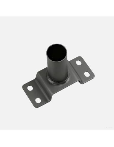 Soporte Pared Farola Gris 15X5,8X5,8cm