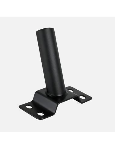 Soporte Pared Farola Bazan Negro 15x4,8x4,8cm