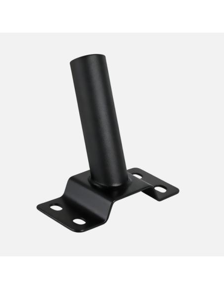Soporte Pared Farola Bazan Negro 15x4,8x4,8cm