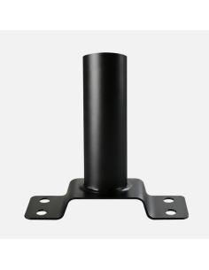 Soporte Pared Farola Bazan Negro 15x4,8x4,8cm 2