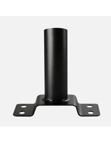 Soporte Pared Farola Bazan Negro 15x4,8x4,8cm