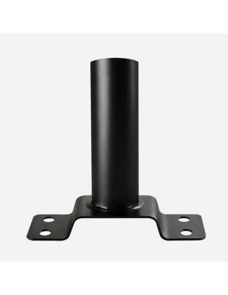 Soporte Pared Farola Bazan Negro 15x4,8x4,8cm