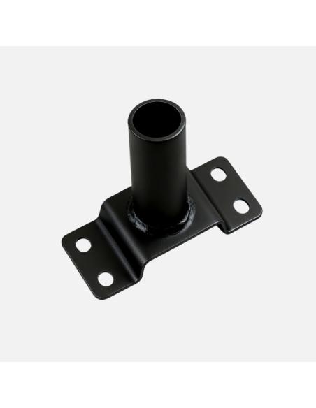 Soporte Pared Farola Bazan Negro 15x4,8x4,8cm
