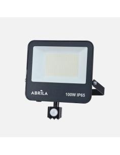 Proyector C/sensor Boiro 100w 6500k Negro 10000lm Led Smd Ip65 Orientable 27x23,5x6cm