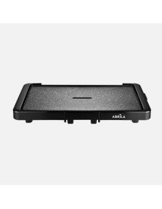 Plancha De Asar Elct.suzuka 2200w Negro Gran Superf.ceramica,antiadherente Termost.reg.8x67,5x29cm