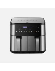 Freidora De Aire Chimbas 10l 2200w Acero/negro Display Temporizador Termostato Tactil 32x38x40,5cm