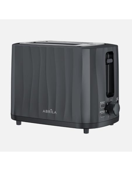 Tostador Pan Ficus 930w Negro 7niv.tostado Descongelacion Apag.autom.2reb 2ranuras Recogemigas 19x26x15,5cm