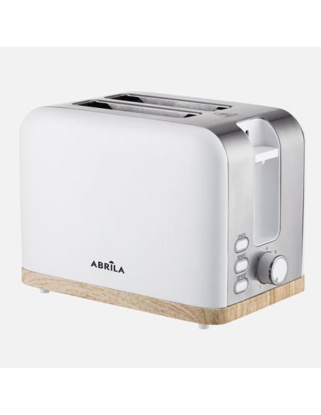 Tostador Pan Thaler 930w Blanco/haya/plata 7niv.tost.descong Apag.autom.2reb 2ranu.recogemigas 19x26,5x17,5cm