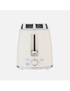Tostador Pan Borraja 930w Beis 7niv.tost.descongelacion Apag.autom.2reb 2ranu.recogemigas 19,5x27,5x18cm 2