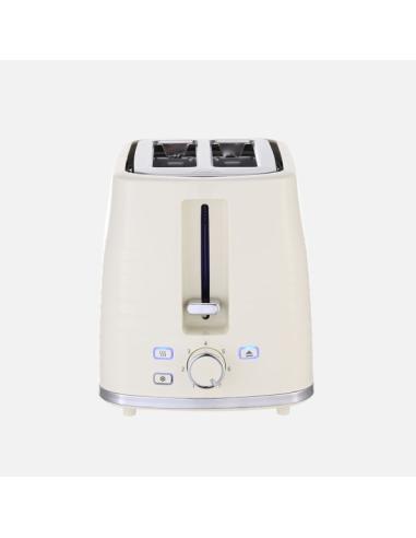 Tostador Pan Borraja 930w Beis 7niv.tost.descongelacion Apag.autom.2reb 2ranu.recogemigas 19,5x27,5x18cm