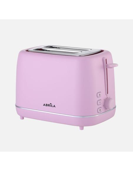 Tostador Pan Coffee 930w Rosa 7niv.tostado Descongelacion Apagado Autom.2rebanadas 2ranuras Recogemigas 19,5x29x18cm