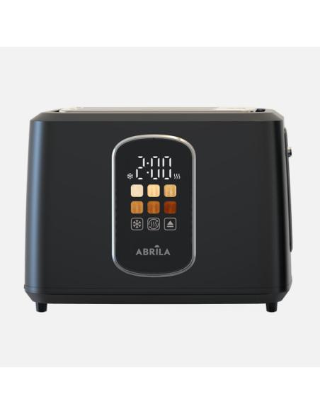 Tostador Pan Ajenjo 930w Negro 7niv.tostado Descongelación Display Apagado Autom.2reb 2ranuras Recogemig.18,5x25x17cm