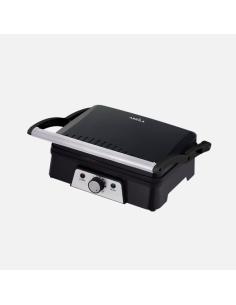 Grill Parrilla Embrujo 1600w Negro Apertura 180º Placa 29x23cm Antiadh.ac.inox.tacto Frio 15,5x33x30cm