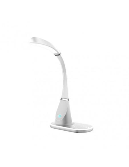 Flexo Rejalgar 5w 400lm 3500-6000k Blanco 45x22,5x24 Cm Carg.mov.inalamb.5 Colores X 3 Intensid. Regulables