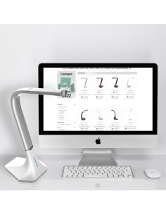 Flexo Andalucita 7w 560lm 3500-6500k Blanco 41x16x30 Cm 5 Colores X 3 Intensid. Tactil 2