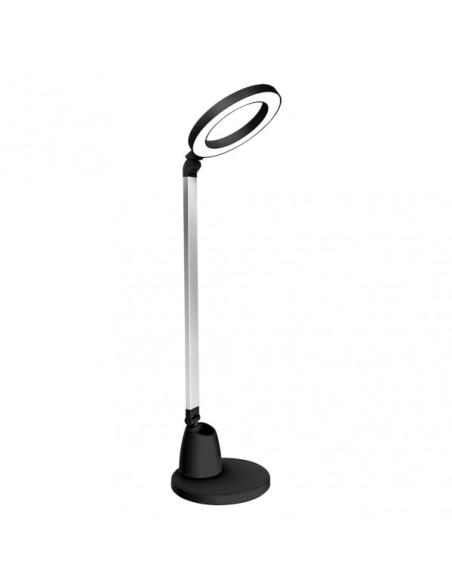 Flexo Calcita 8w 640lm 4000k Negro/plata 55x16x16 Cm Tactil Y Regulable Intensidad
