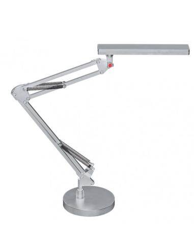 Flexo Articulado Hematites 7w 560lm Cromo 3000-4000-6000k  53x15x55 Cm Reg.Intensidad