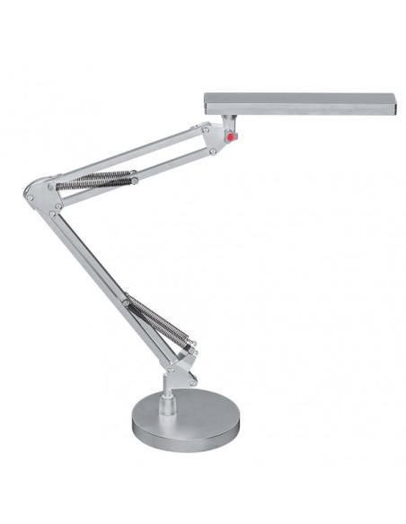 Flexo Articulado Hematites 7w 560lm Cromo 3000-4000-6000k  53x15x55 Cm Reg.Intensidad