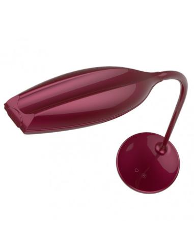 Flexo Turmalita 7w 560lm Rojo 3000-4000-6000k 45x16x35 Cm Tactil Y Reg.Intensidad