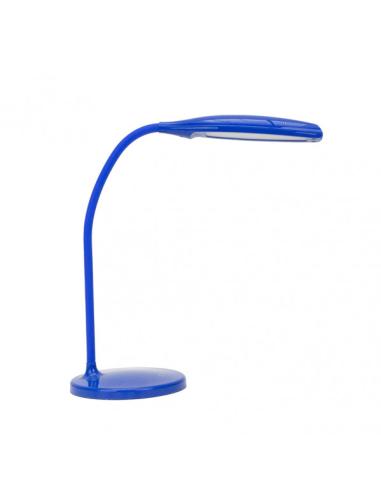 Flexo Turmalita 7w 560lm Azul 3000-4000-6000k 45x16x35cm Tactil y Reg.Intensidad