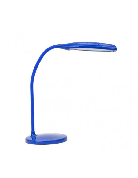 Flexo Turmalita 7w 560lm Azul 3000-4000-6000k 45x16x35cm Tactil y Reg.Intensidad