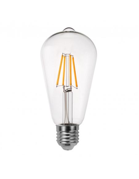 Bombilla Filamento Pebetero 14x6,5d 8w 850lm E27  Clara 2700k