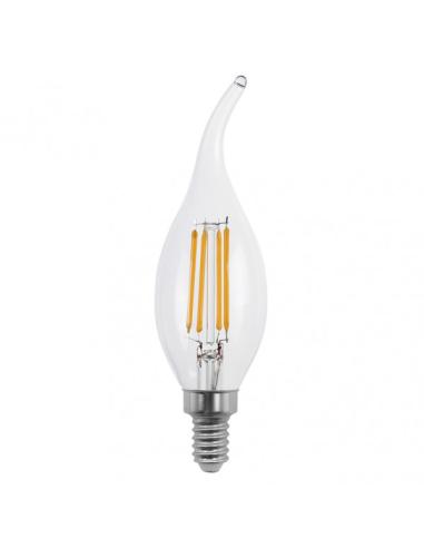 Bombilla Filamento Bohemia 11,5x3,5d 4w E14 Clara 450lm 2700k